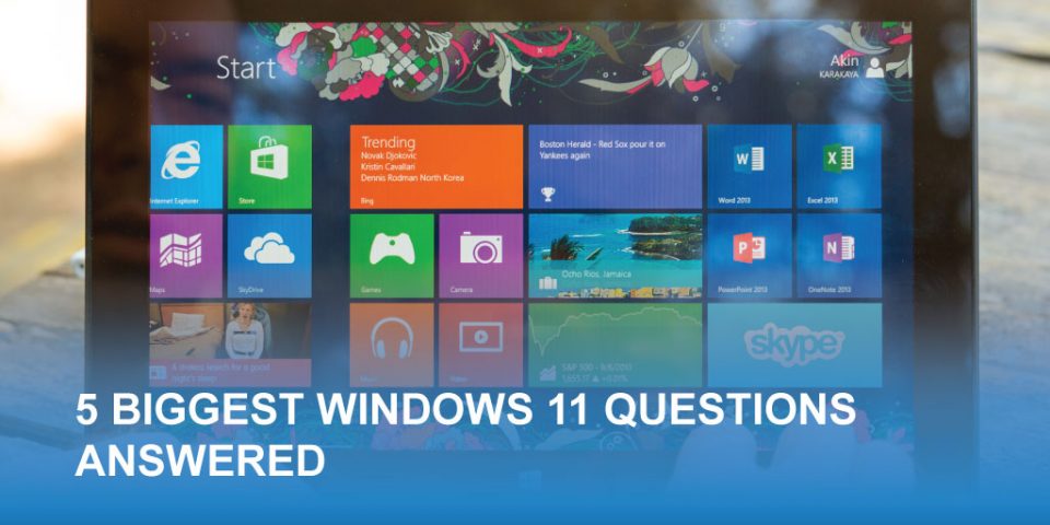 questions on windows 11