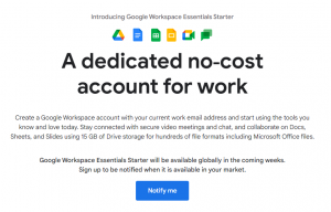 google workspace essential